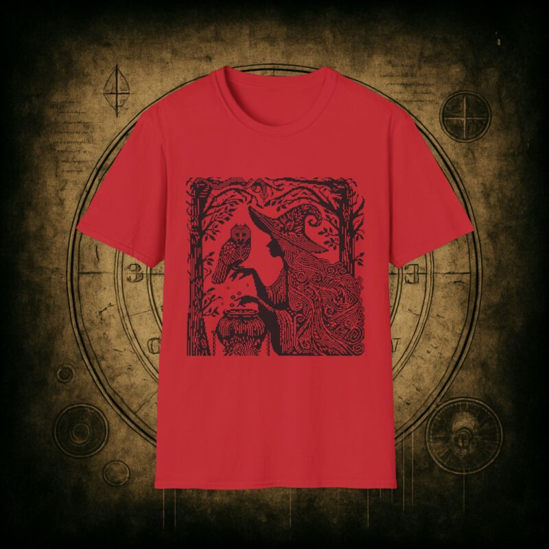 Wood Witch 2 Unisex T-Shirt - Image 68