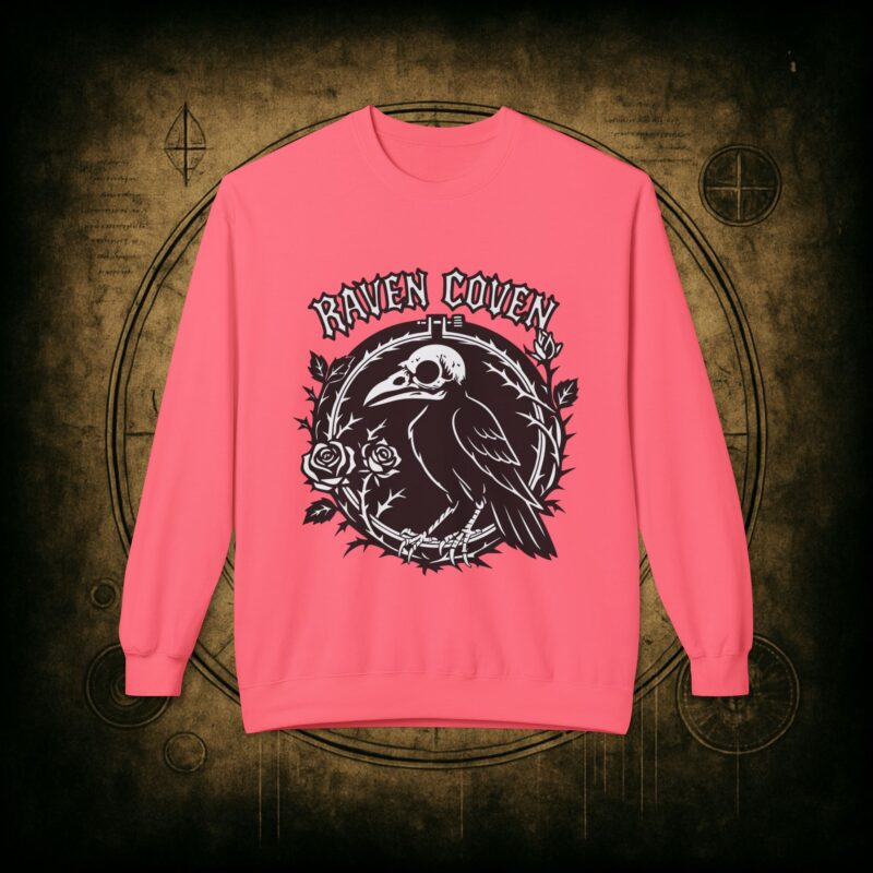 Raven of the Coven Raven Unisex Sweatshirt - Image 40