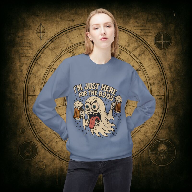 Here for the Boos Unisex Softstyle Sweatshirt - Image 26