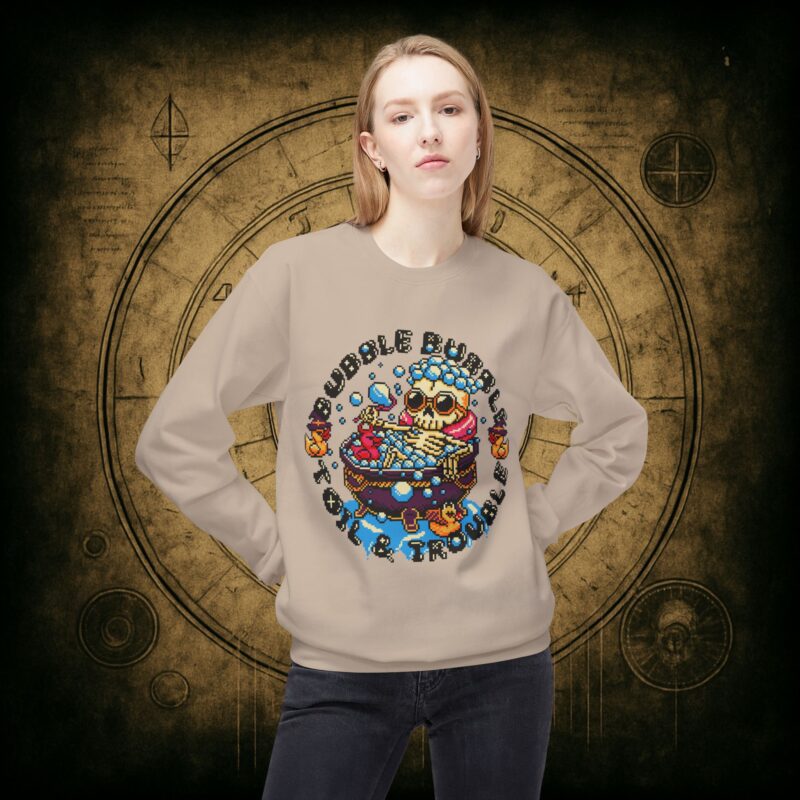 Bubble Bubble Unisex Sweatshirt - Image 14
