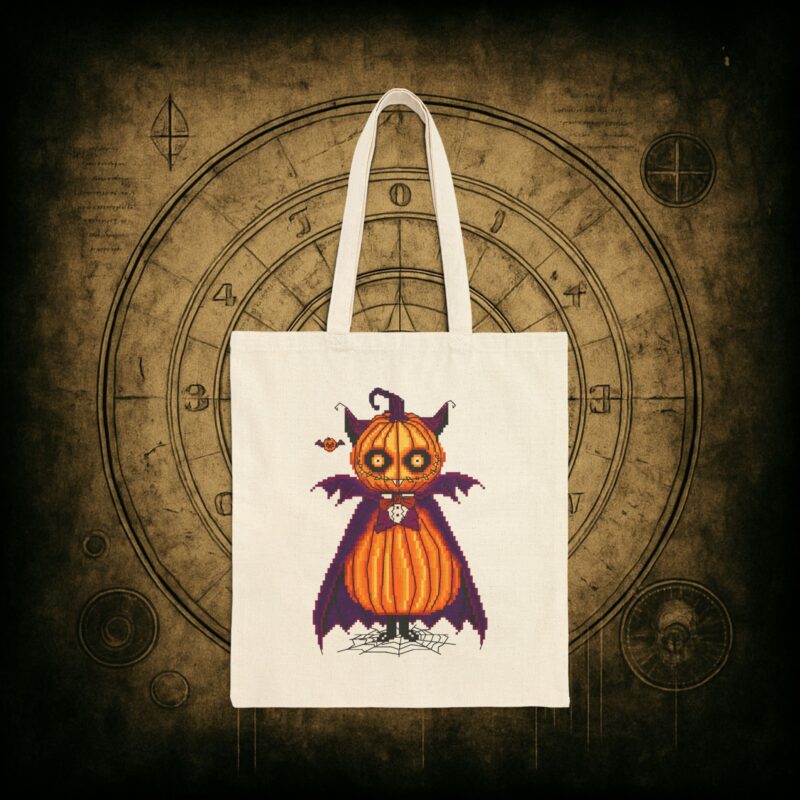 Count Pumpcula Tote Bag - Image 7