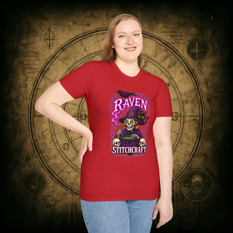 Raven Stitch Craft Brewing Unisex T-Shirt - Image 70