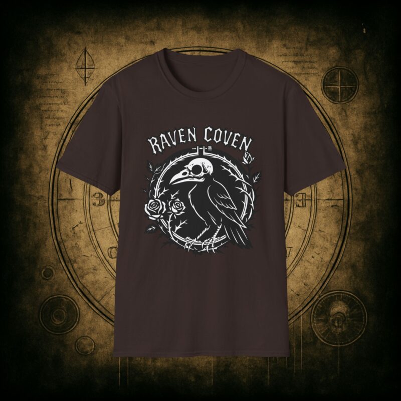 Raven of the Coven Raven Unisex T-Shirt - Image 33
