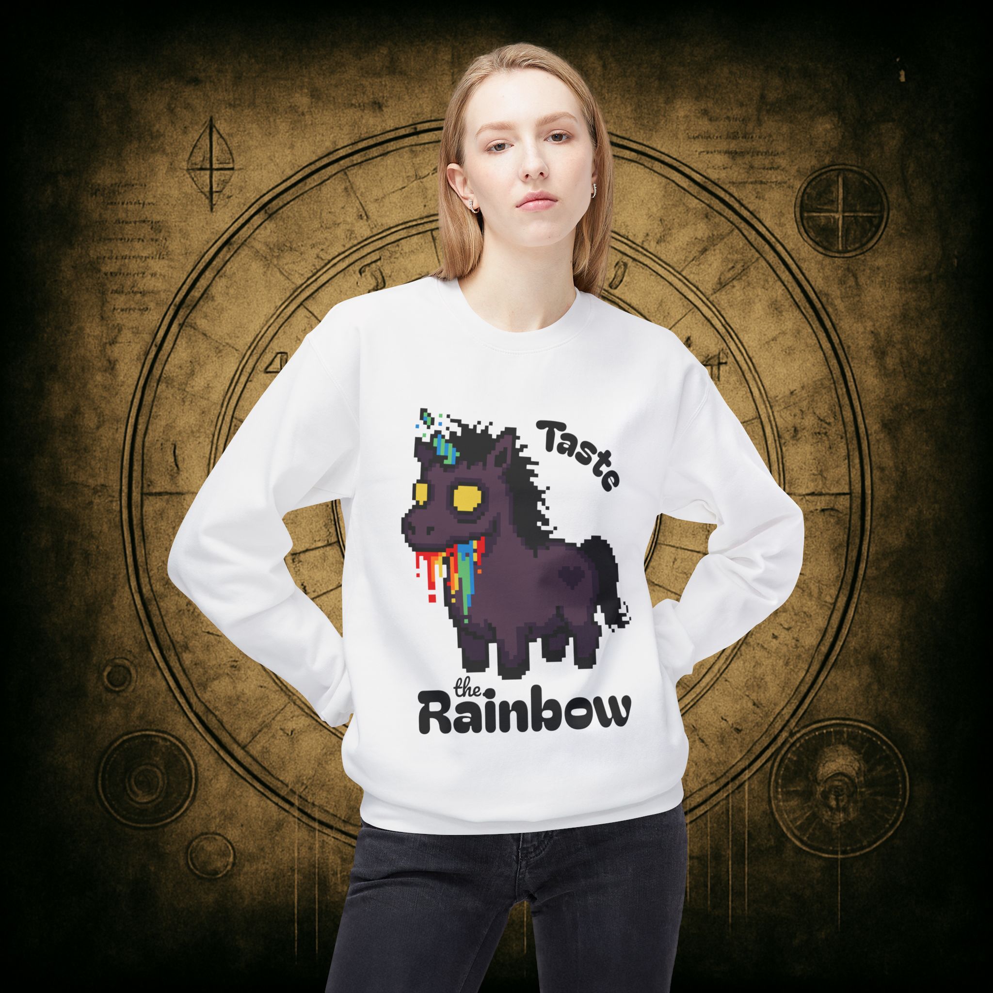 Pastel Goth Unicorn Sweatshirt - Image 14