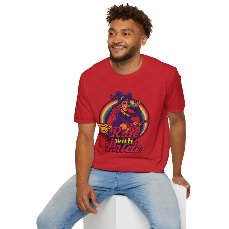 Ride with Pride Unisex T-Shirt - Image 72