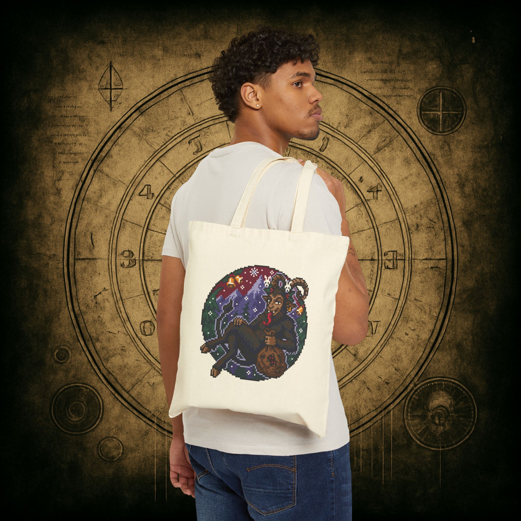 Naughty Krampus Tote Bag - Image 9
