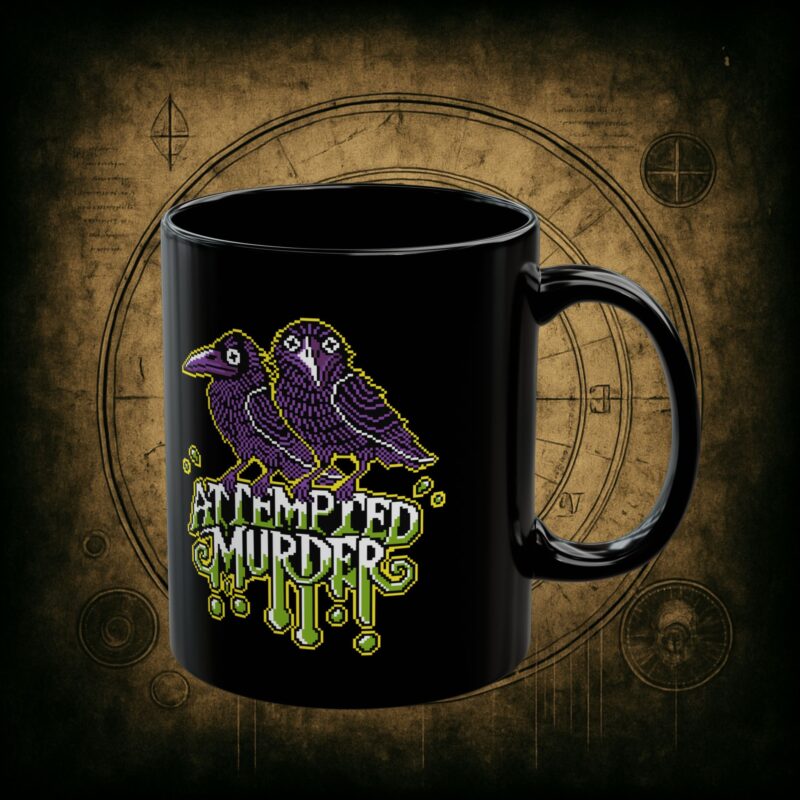 Attempted Murder Ceramic Mug - Image 2