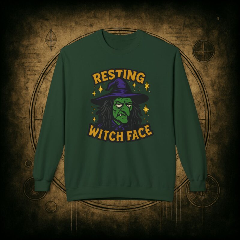 Resting Witch Face Unisex Sweatshirt