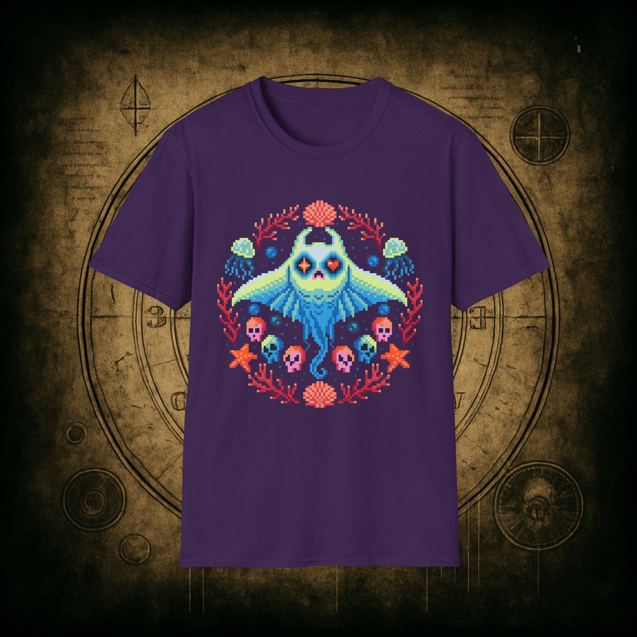 Manta Ray Unisex T-Shirt - Image 61