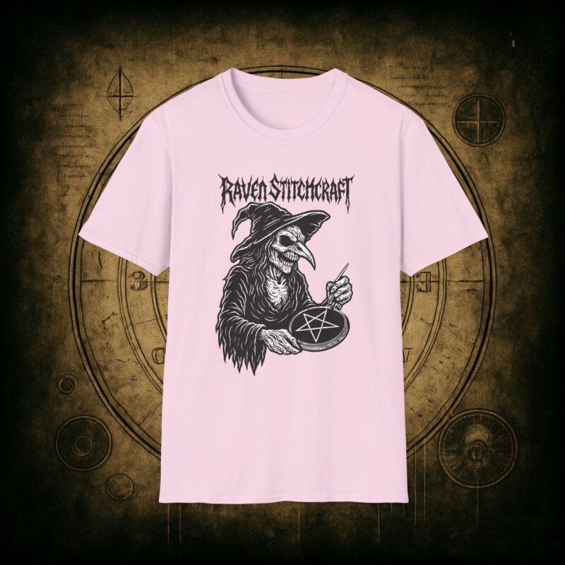 Raven Stitcher Unisex T-Shirt - Image 63