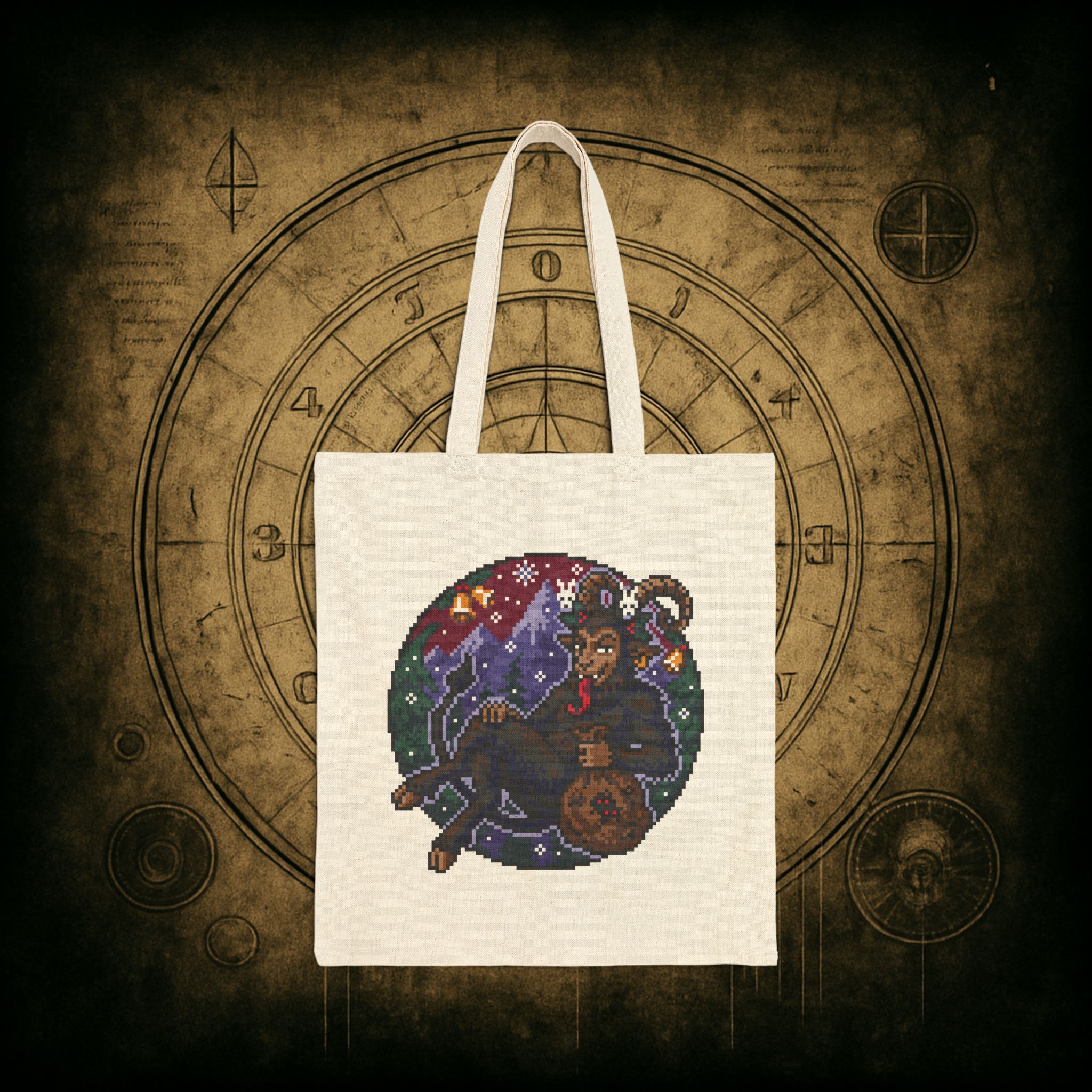 Naughty Krampus Tote Bag - Image 8