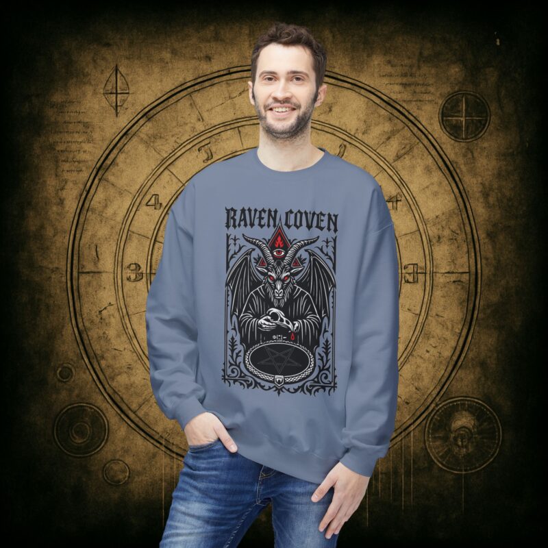 Raven Coven Initiation Unisex Sweatshirt - Image 27
