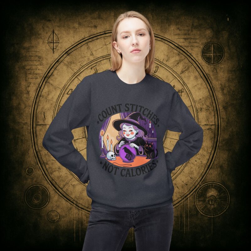 Count Stitches Unisex Sweatshirt - Image 20