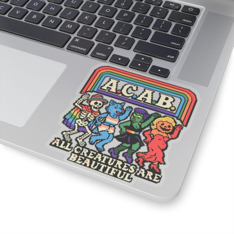All Creatures Are Beautiful Kiss-Cut Sticker - Image 17