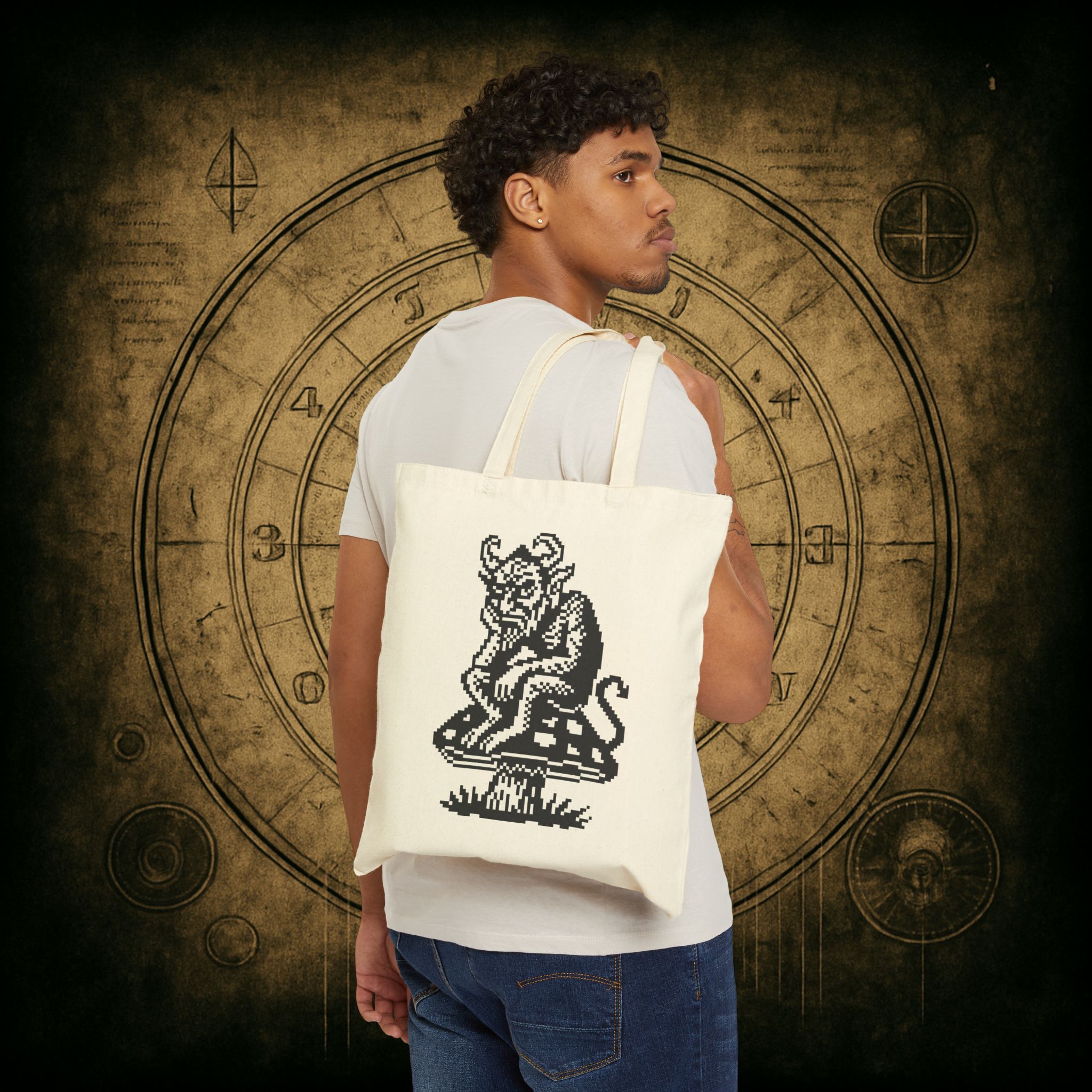 Devil In My Head Tote Bag - Image 9