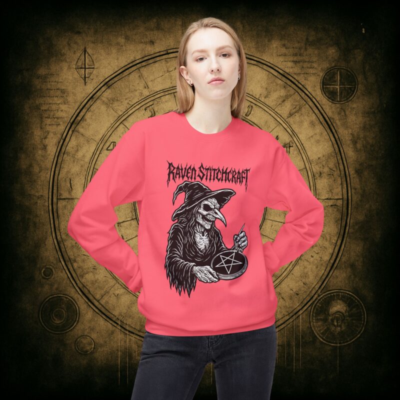 Raven Stitcher Unisex Sweatshirt - Image 41
