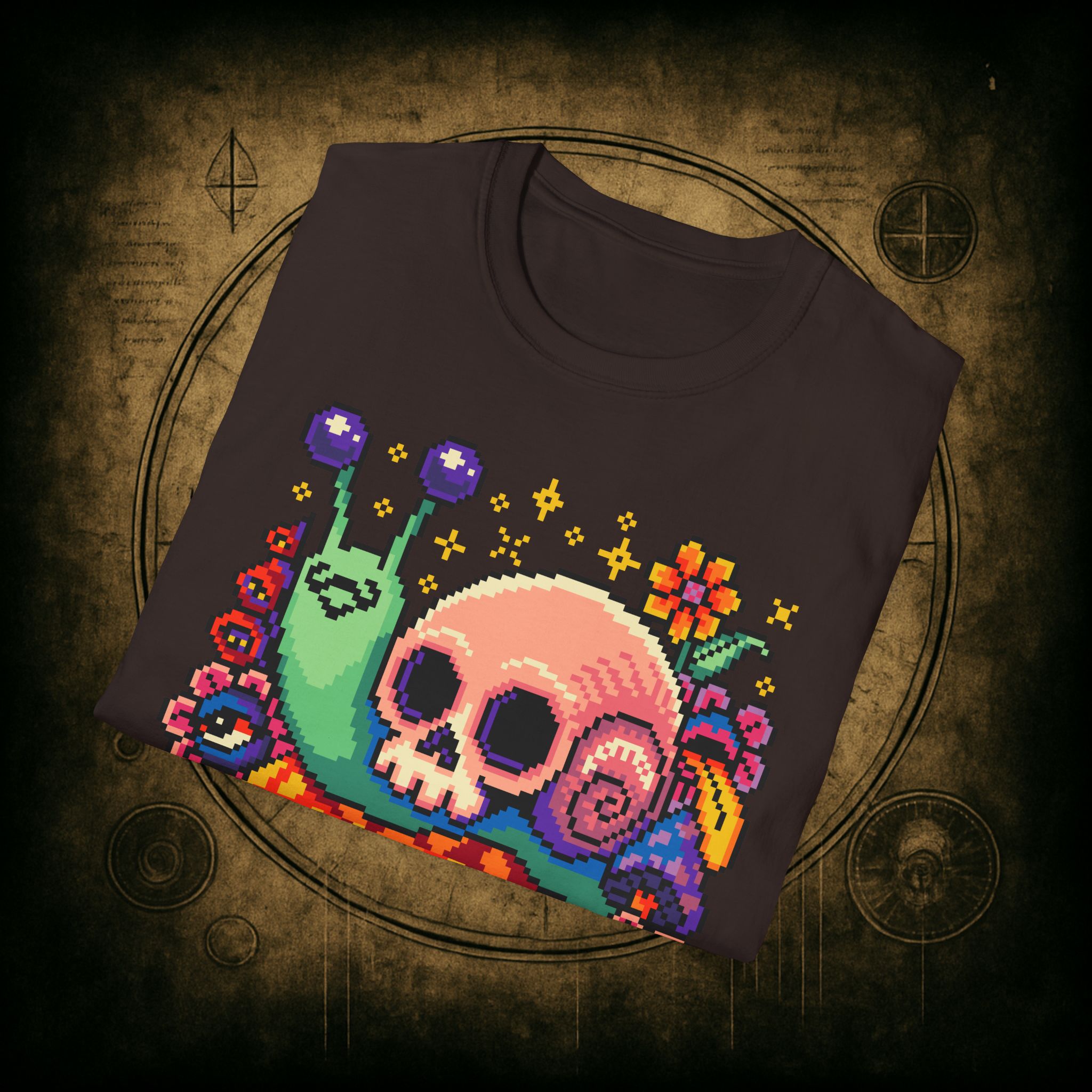 Skull Snail Unisex T-Shirt - Image 50