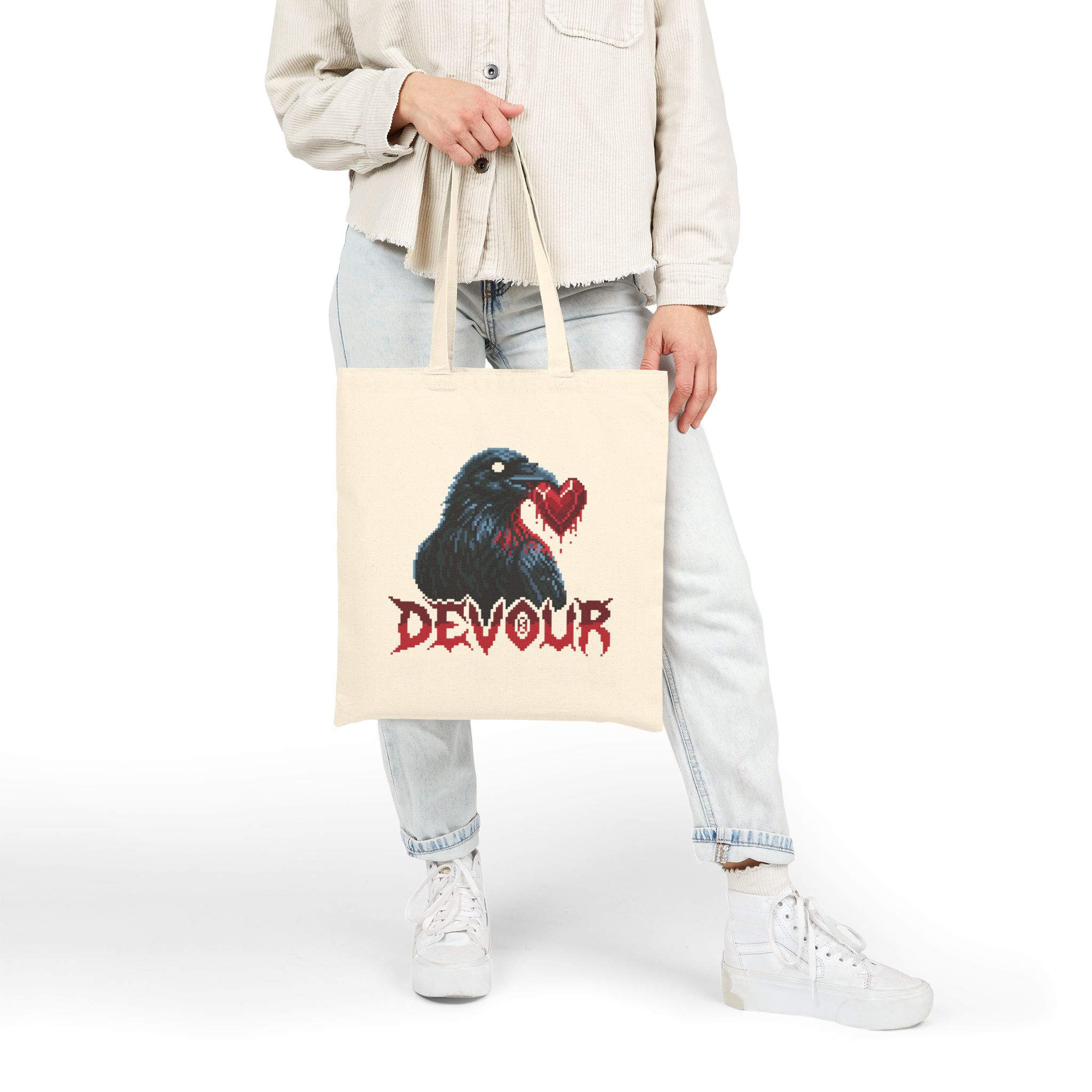 Devour Raven Tote Bag - Image 4