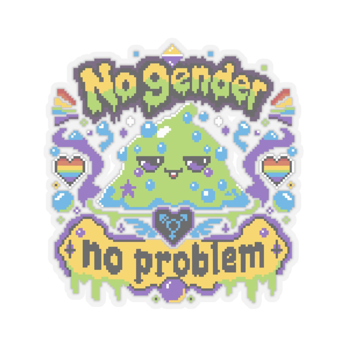 No Gender Kiss-Cut Sticker - Image 19