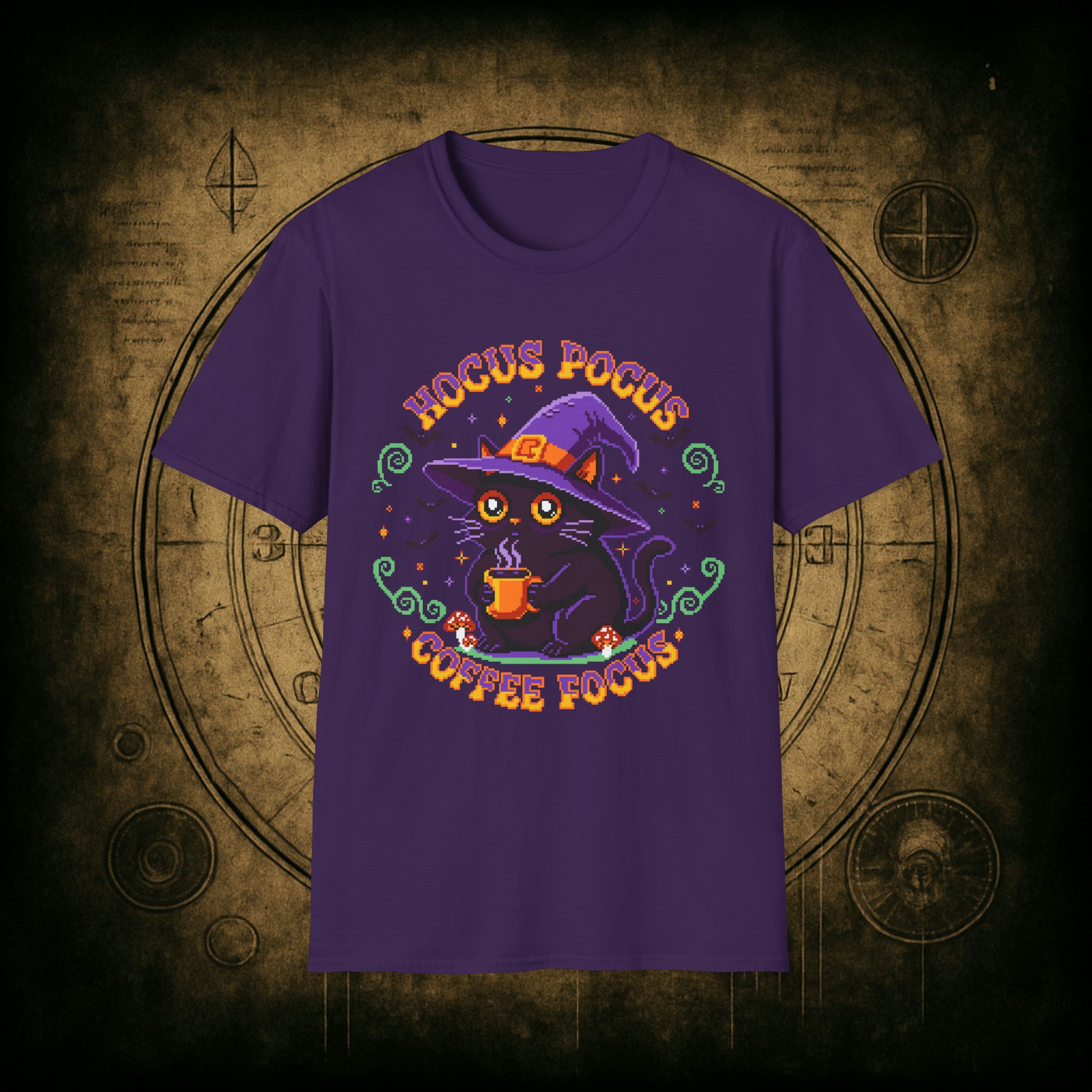 Hocus Pocus Coffee Focus Unisex T-Shirt