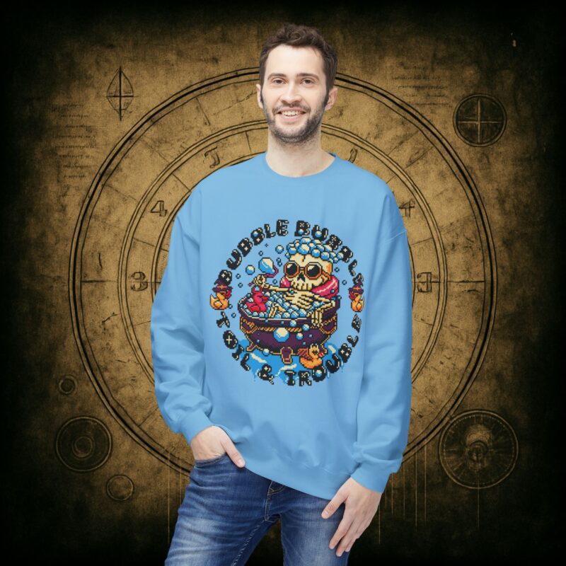 Bubble Bubble Unisex Sweatshirt - Image 24
