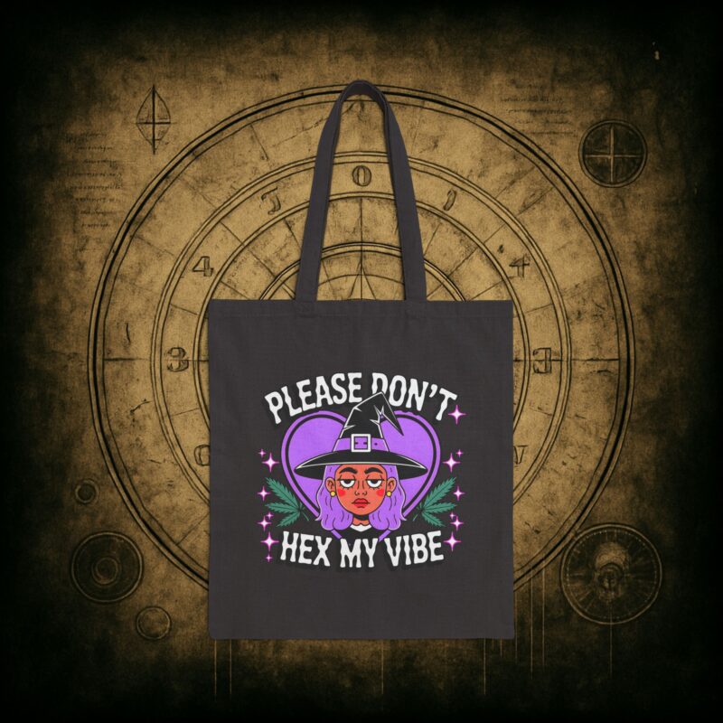 Don’t Hex My Vibe Tote Bag - Image 7