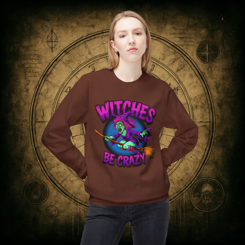 Witches Be Crazy Unisex Sweatshirt - Image 11