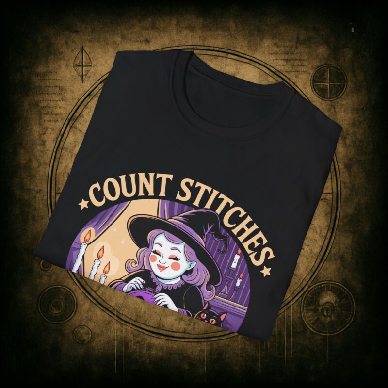 Count Stitches Unisex T-Shirt - Image 9