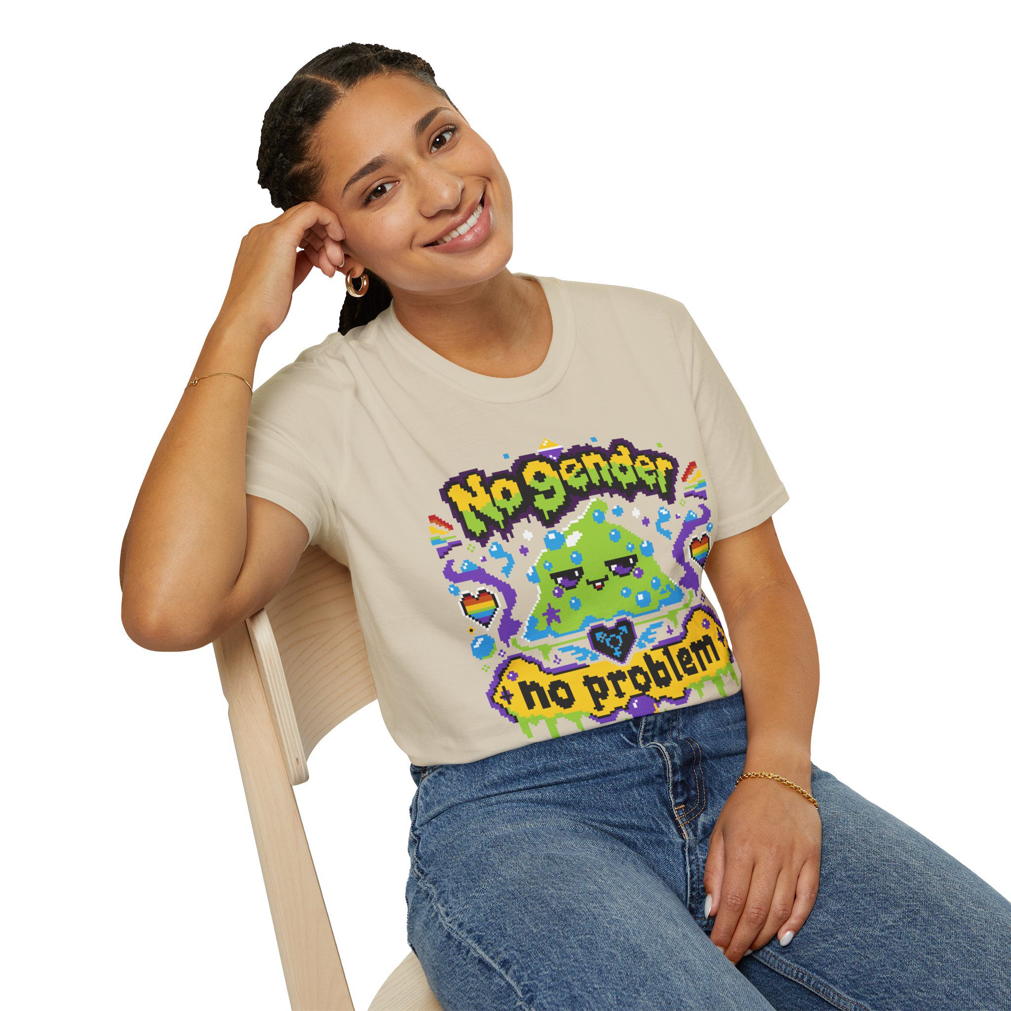 No Gender Unisex T-Shirt - Image 34