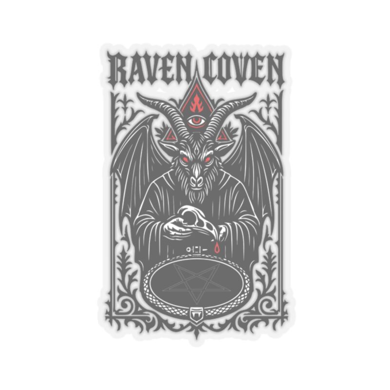Raven Coven Initiation Kiss-Cut Sticker - Image 16