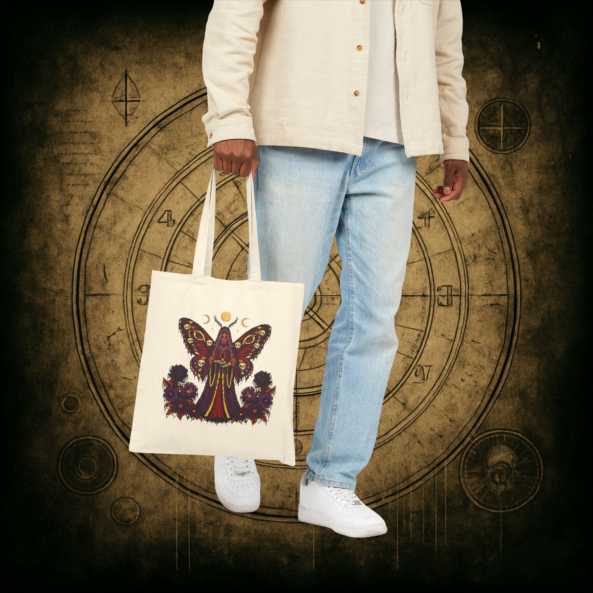 Death Moth Dusk Tote Bag - Image 14