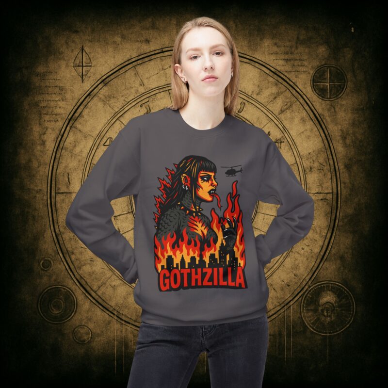 Gothzilla Unisex Sweatshirt - Image 29