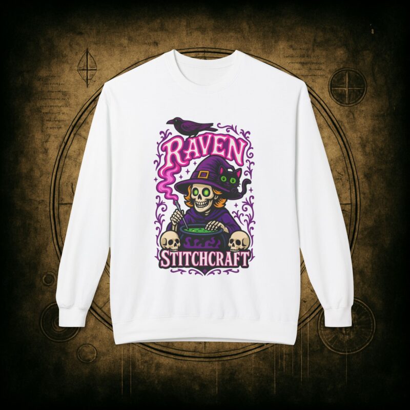 Raven Stitch Craft Brewing Unisex Sweatshirt - Image 7