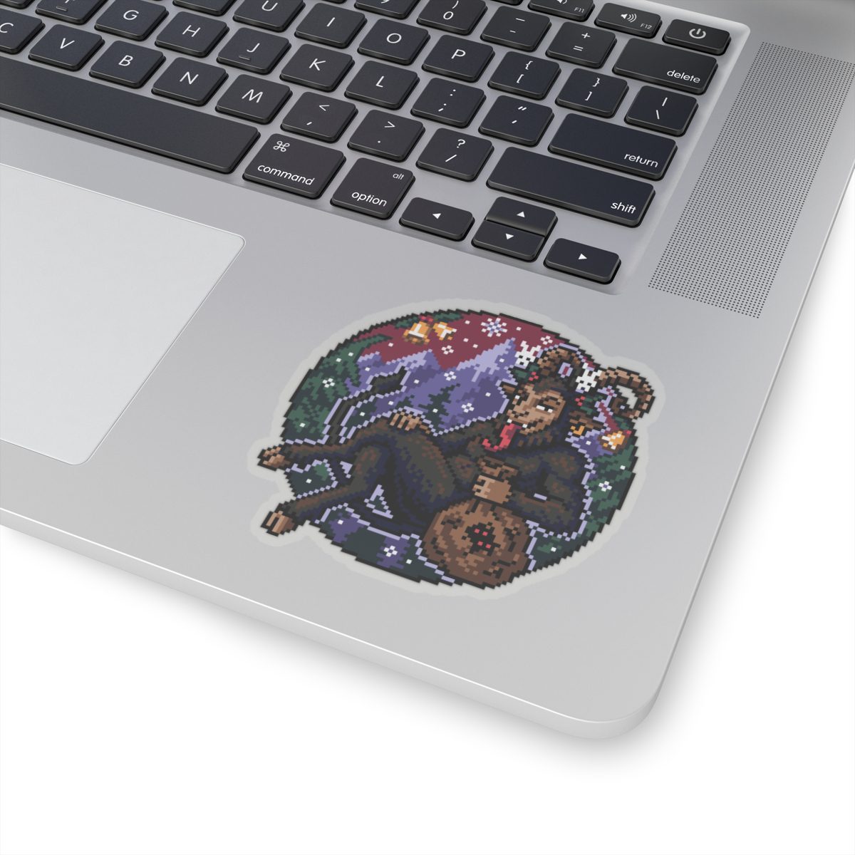Naughty Krampus Kiss-Cut Sticker - Image 11