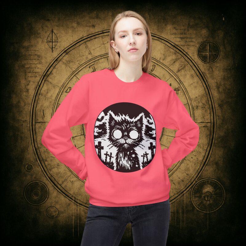 Zombie Cat Unisex Sweatshirt - Image 41