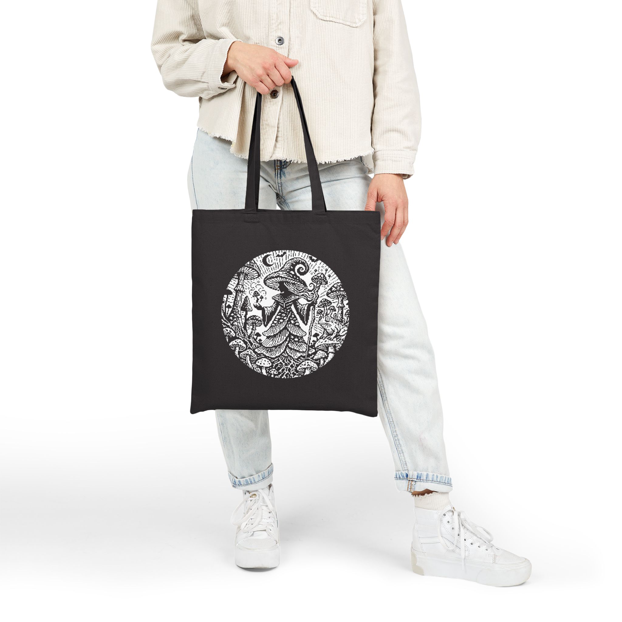 Mycelium Witch Tote Bag - Image 11