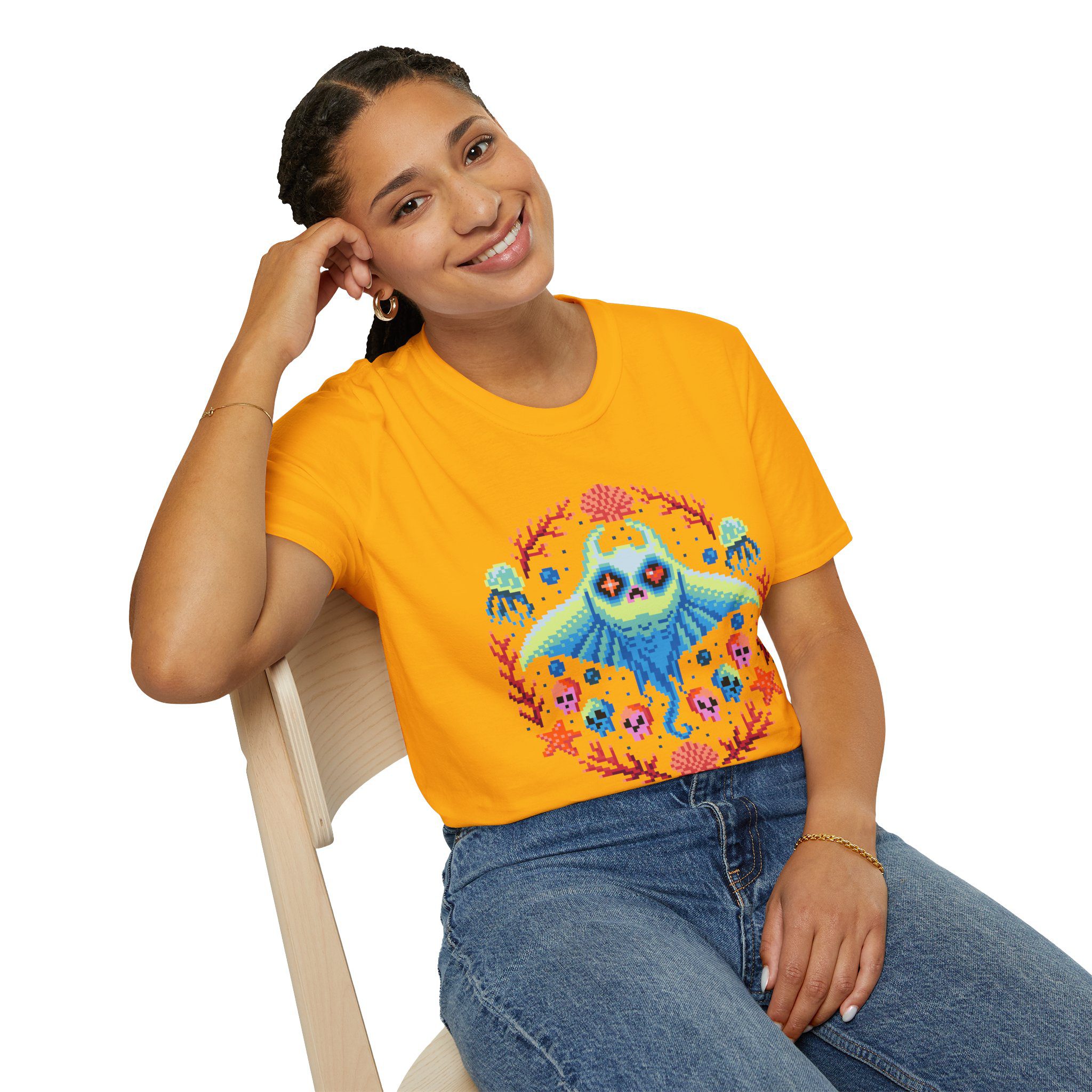 Manta Ray Unisex T-Shirt - Image 40