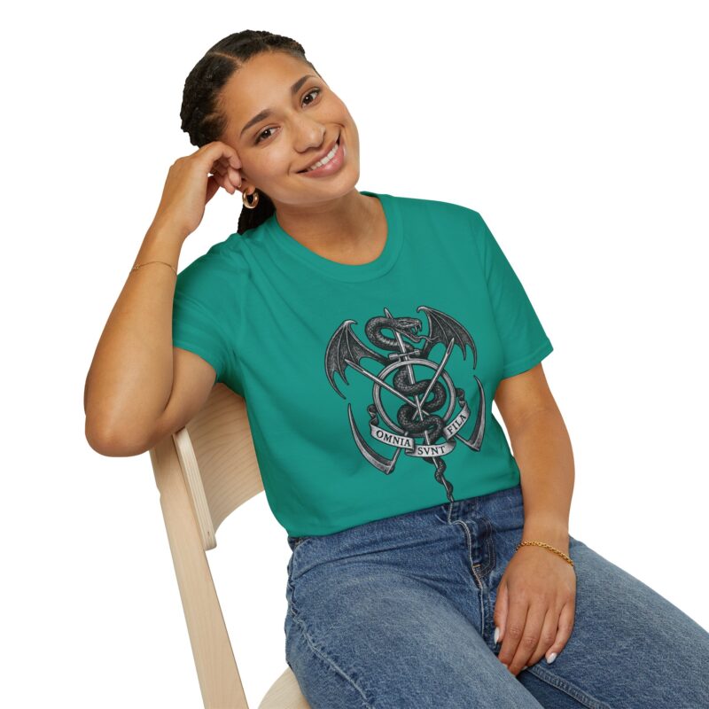 Omnia Sunt Fila Unisex T-shirt - Image 46