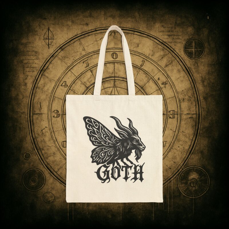 Goth Side Tote Bag - Image 7