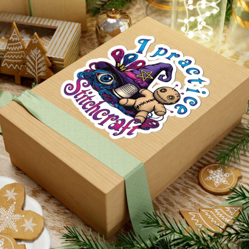 I Practice Stitchcraft Kiss-Cut Sticker - Image 24
