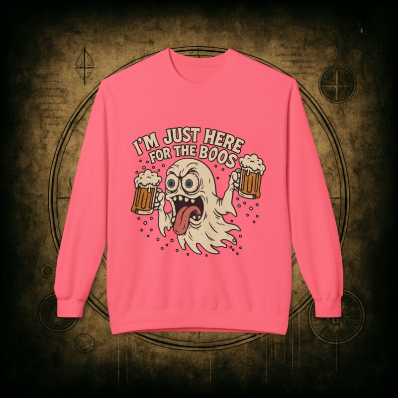 Here for the Boos Unisex Softstyle Sweatshirt - Image 40