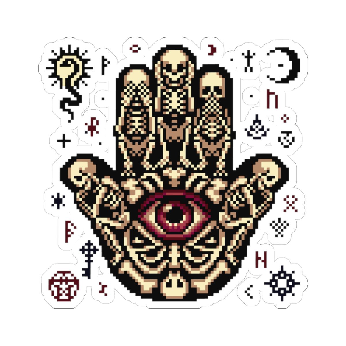 See No Evil Eye Kiss-Cut Sticker - Image 13