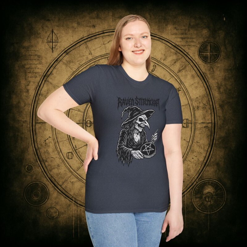 Raven Stitcher Unisex T-Shirt - Image 55