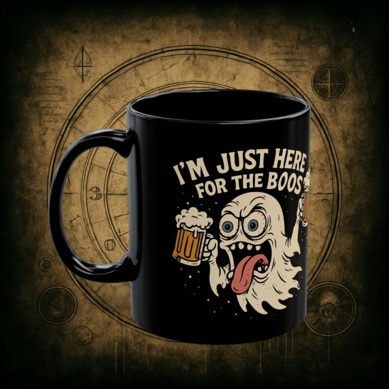 Here for the Boos Ceramic Mug - Image 3