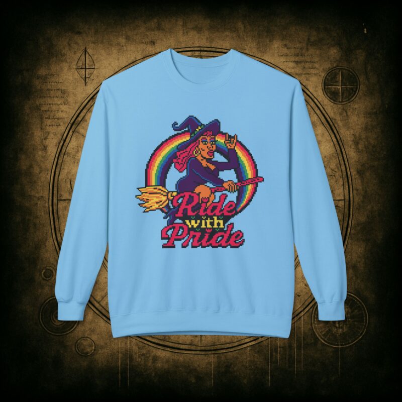 Ride with Pride Unisex Sweatshirt - Image 25