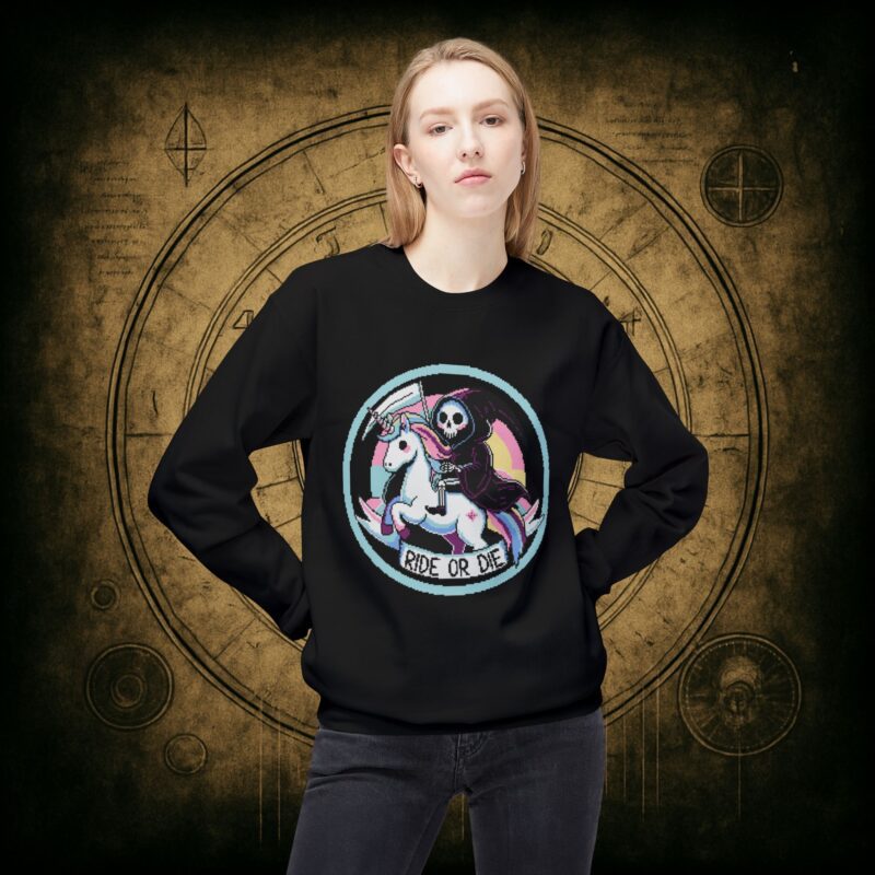 Ride or Die Unisex Sweatshirt - Image 14