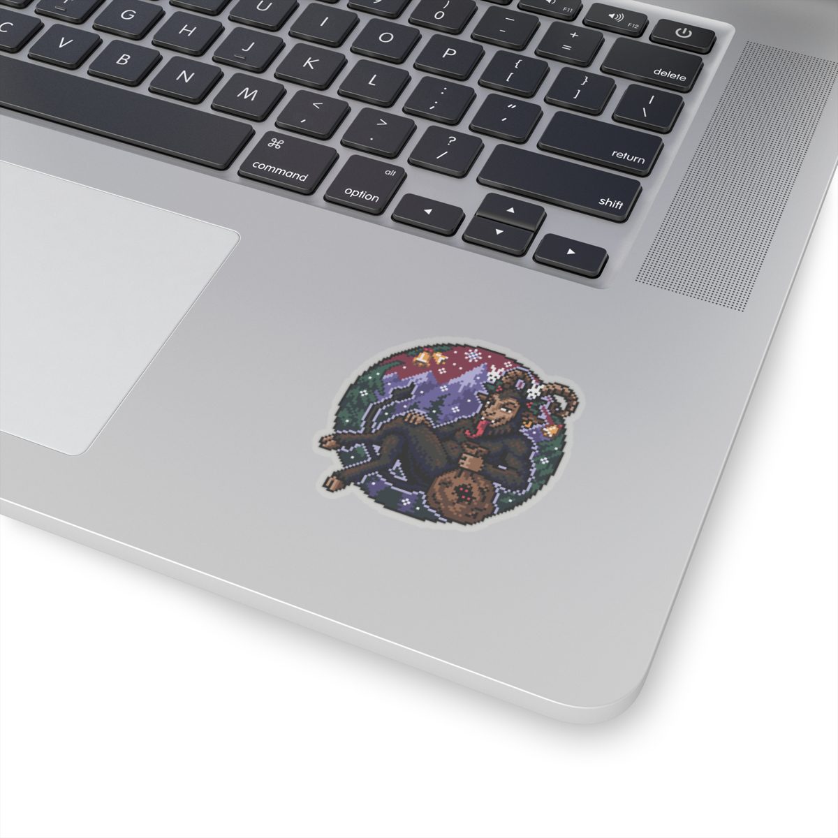 Naughty Krampus Kiss-Cut Sticker - Image 5