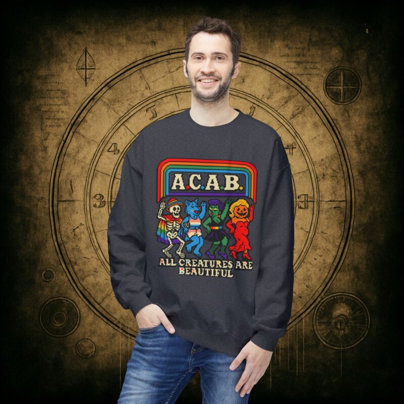 All Creatures are Beautiful Unisex Sweatshirt - Image 21