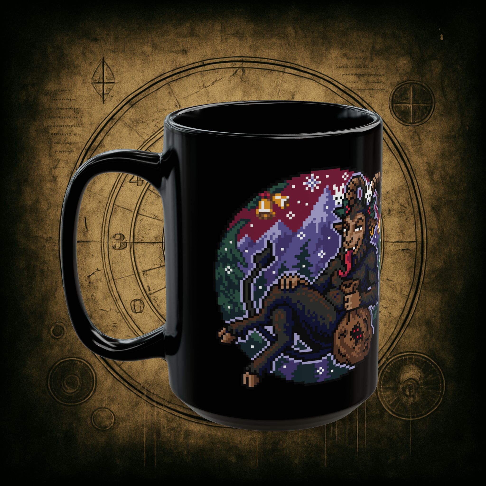 Naughty Krampus Ceramic Mug - Image 8
