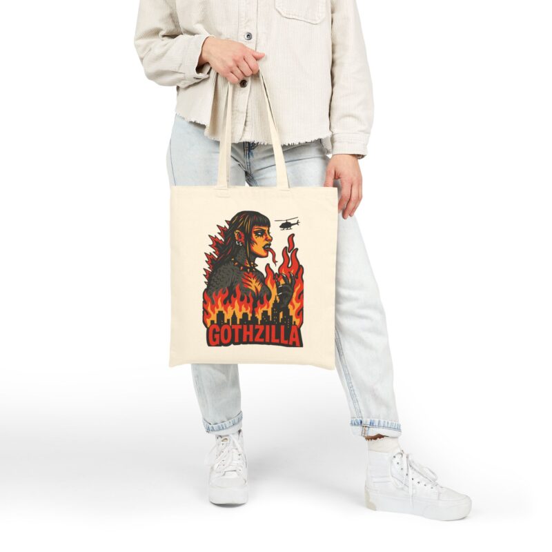 Gothzilla Tote Bag - Image 4